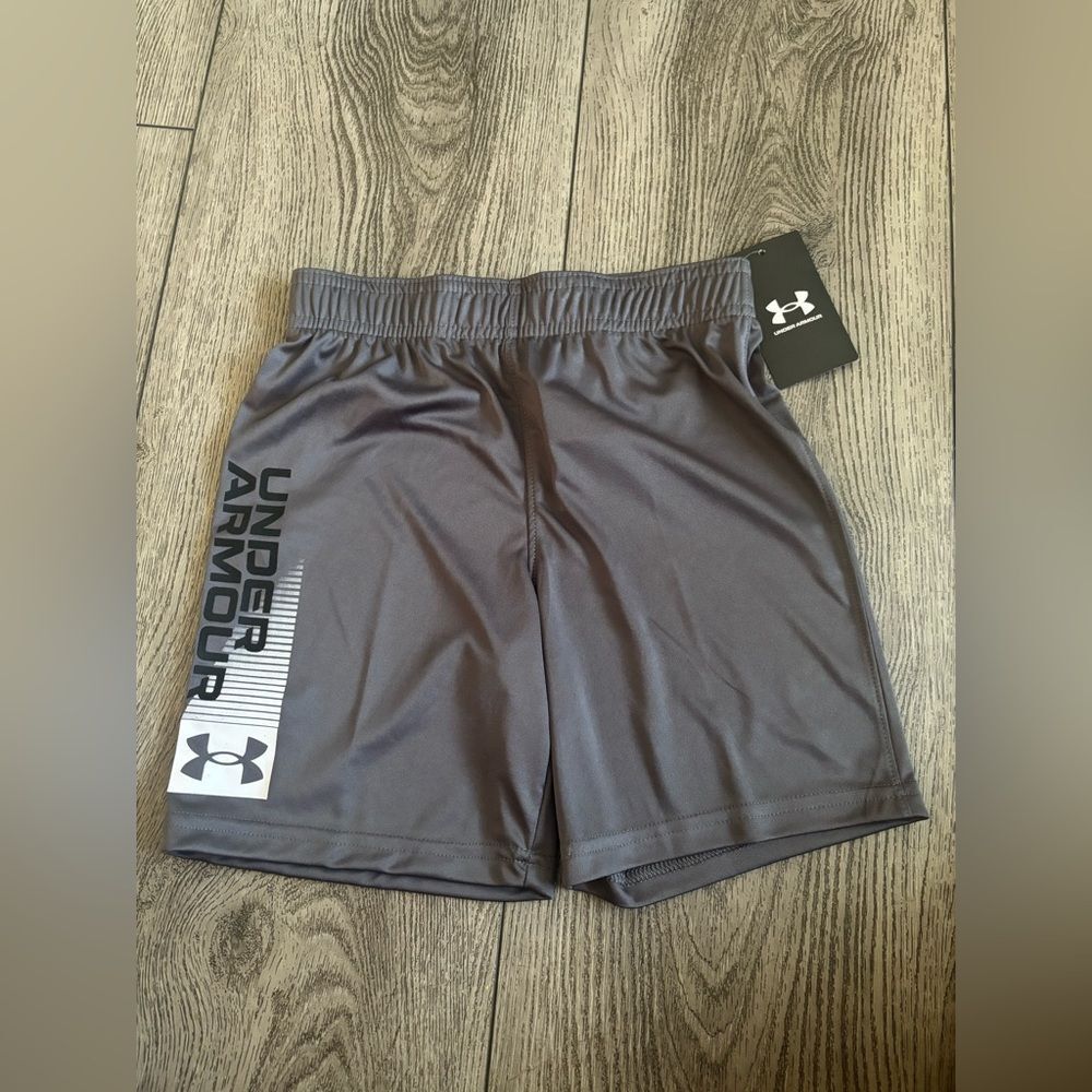 Under Armour Charcoal Gray Performance Shorts